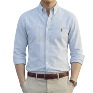 Polo Ralph Lauren Custom Fit Oxford Shirt blue