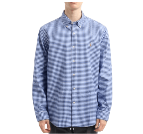 Polo Ralph Lauren Custom Fit Oxford Shirt blue  710792041005