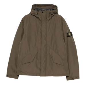 4100010 Micro Twill Padded Hooded Jacket 