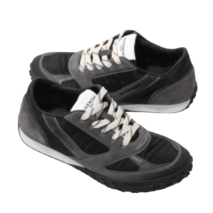 Glide sneakers in nylon and suede
