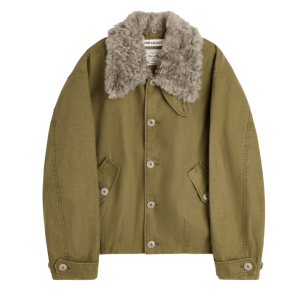 AERIAL JACKET Pigment Khaki Knife Edge Twill 