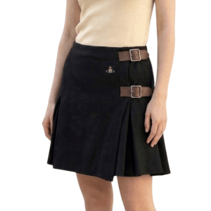 Vivienne Westwood Cashmere pleated mini skirt