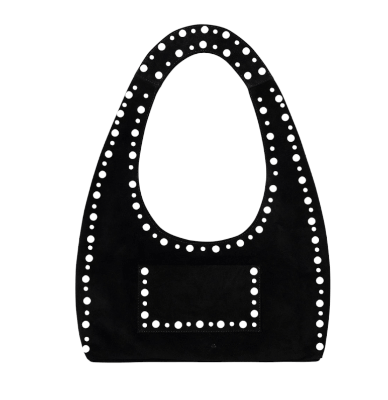 FRANCA BAG SUEDE BLACK
