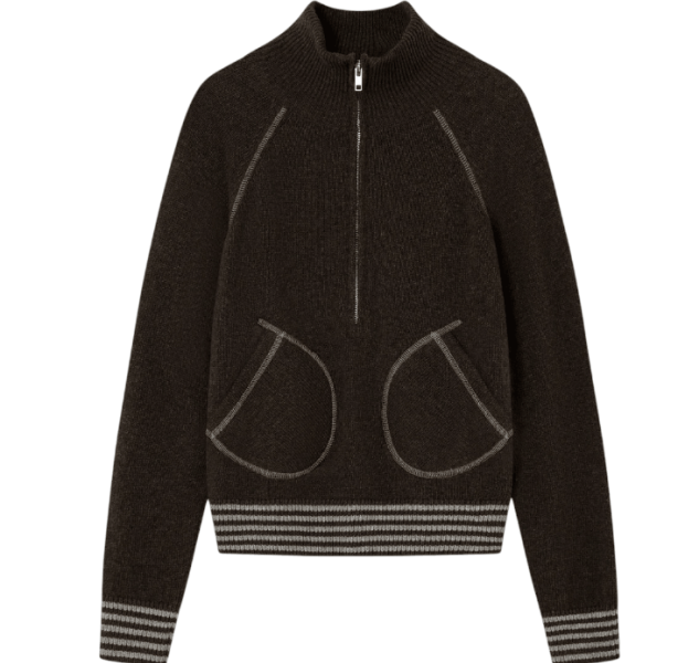 SINDI JACKET BROWN GREY