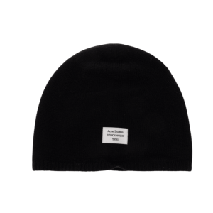 Acne Studios Kassias Cashmere Beanie in Black