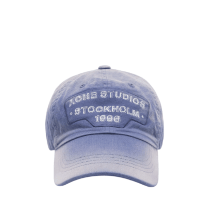Screenprint baseball cap - Navy 