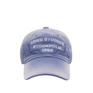 Screenprint baseball cap - Navy 