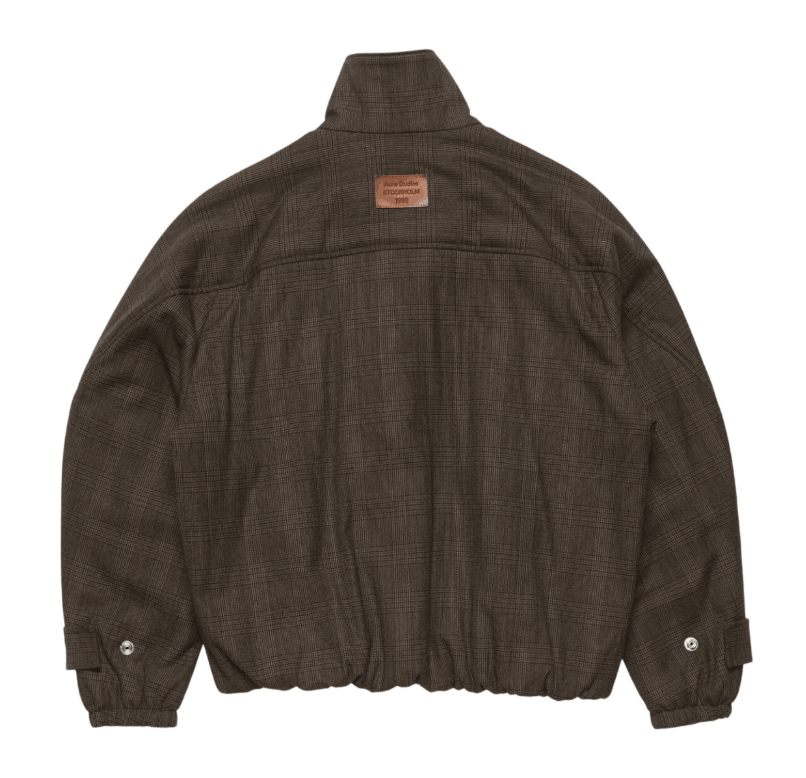 Wool jacket - Brown/black