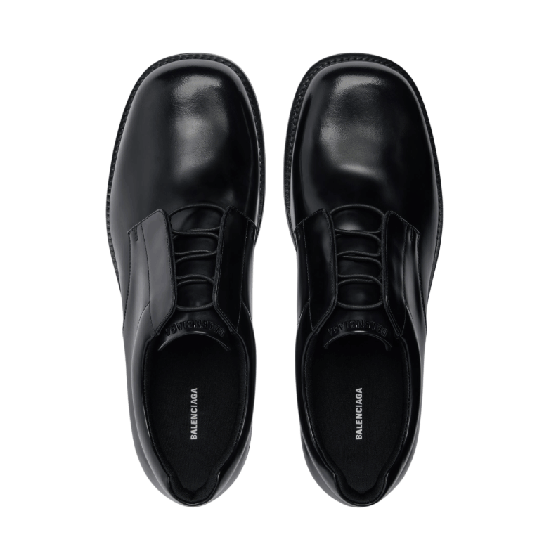 Men's Comfy Derby in Black