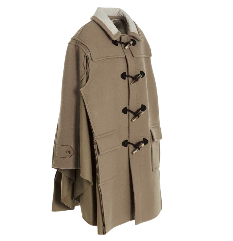 (W) Maison Margiela Wool Coat Beige