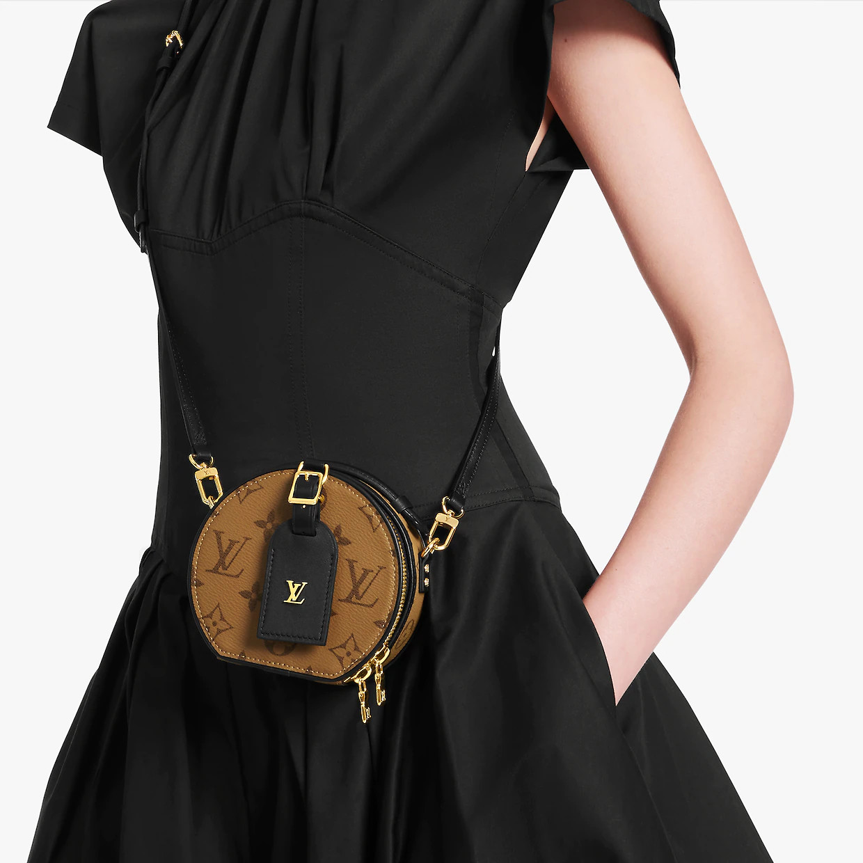 MINI BOITE CHAPEAU - Black