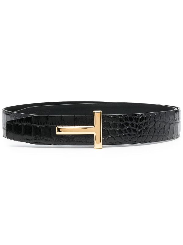  LEATHER T BELT REVERSIBLE 30 MM