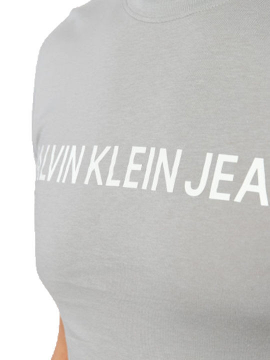 INSTITUTIONAL LOGO  SLIM SS TEE - Gray 