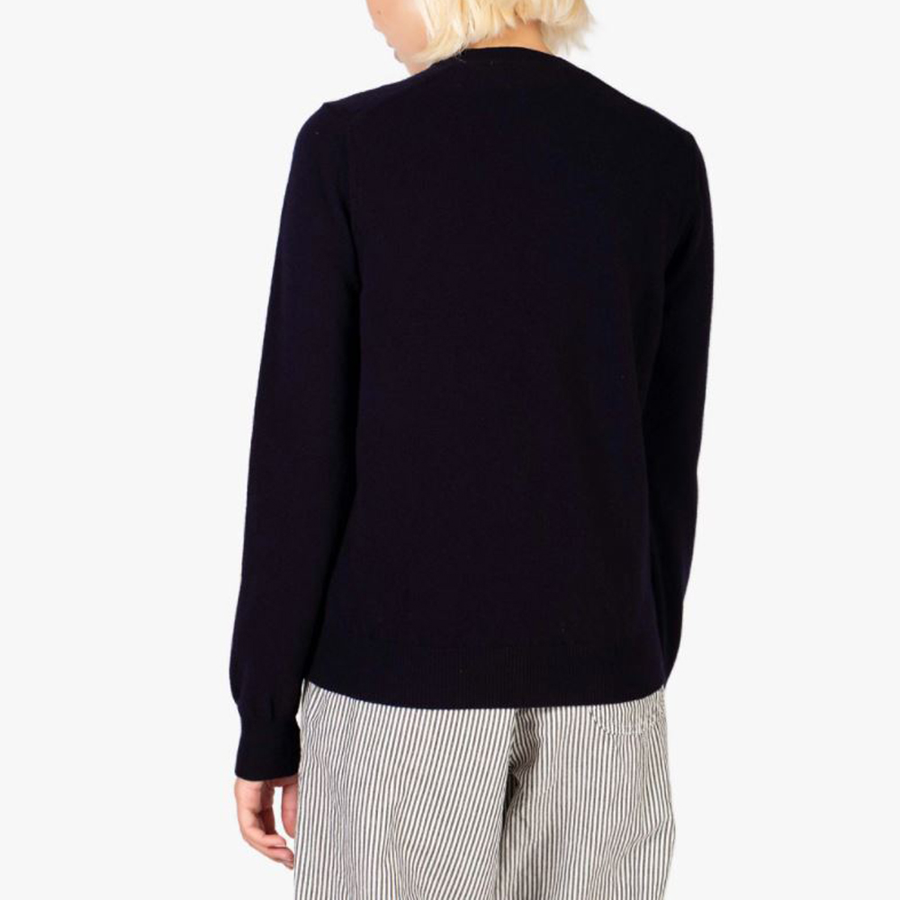 Red Heart Waffen Wool Cardigan