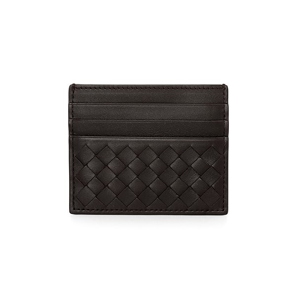 Bottega Veneta Credit Card Case Brown