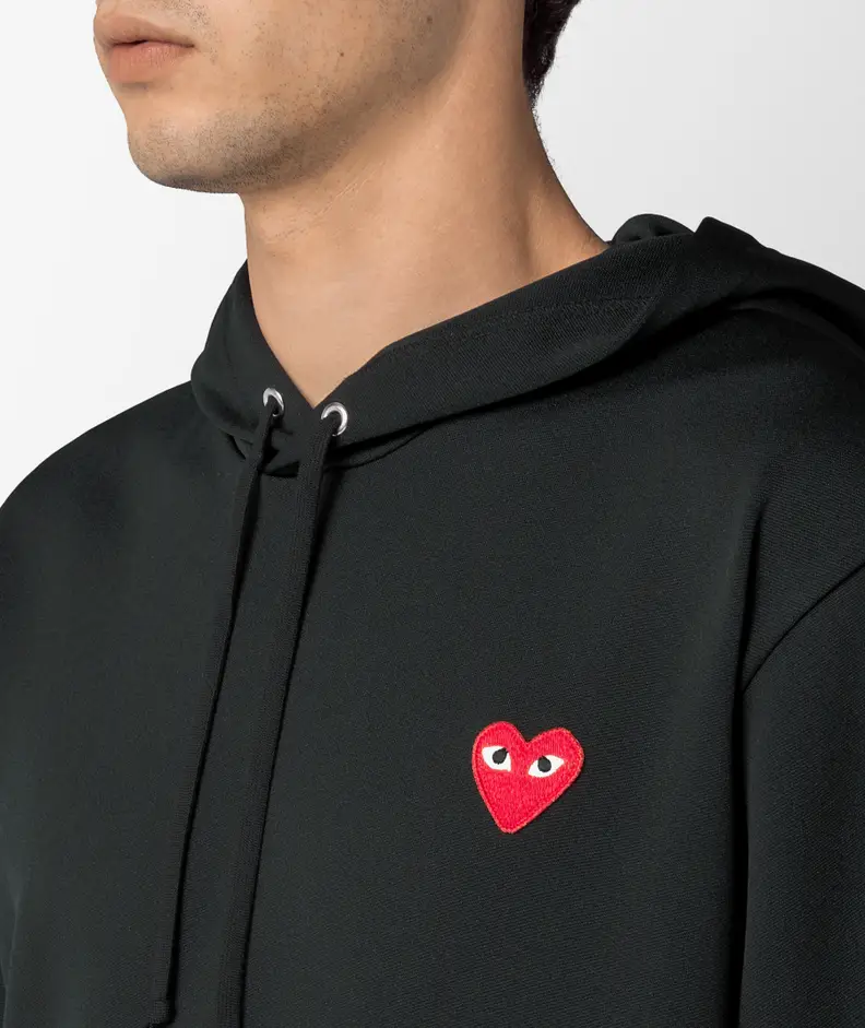 Play Pullover Hoodie in Black