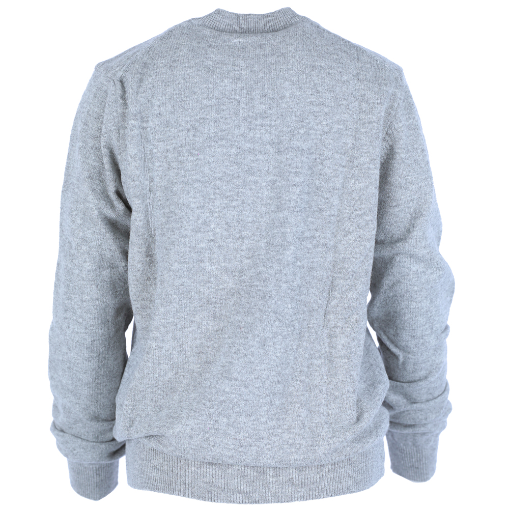 Women's Red Waffen Cardigan Gray