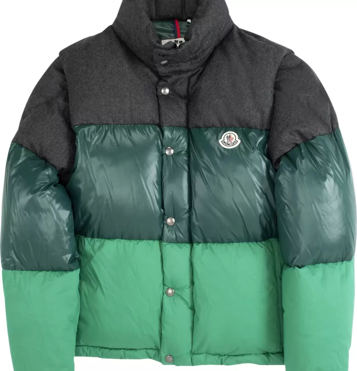 Moncler Aveillan Colorblock Jacket 'Dark Green'