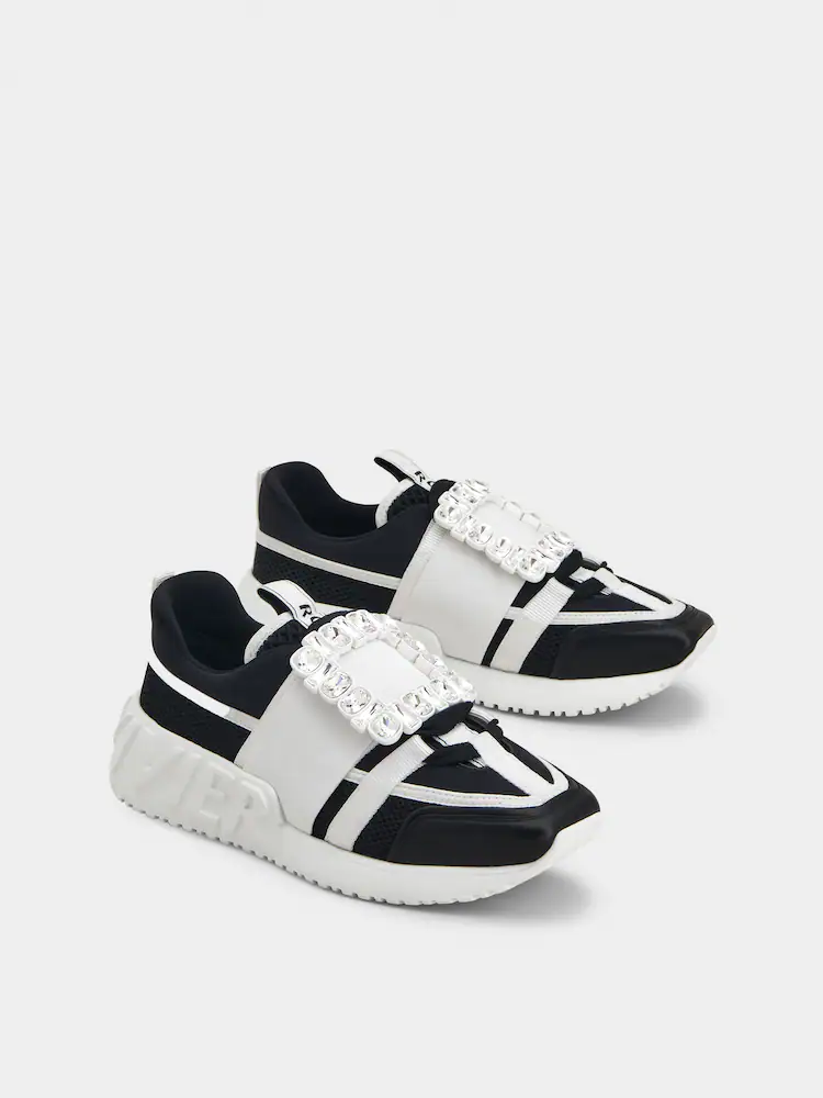 Viv' Go Strass Buckle Sneakers