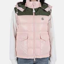 CIBOURE COLOUR BLACK PINK PADED VEST MULTI