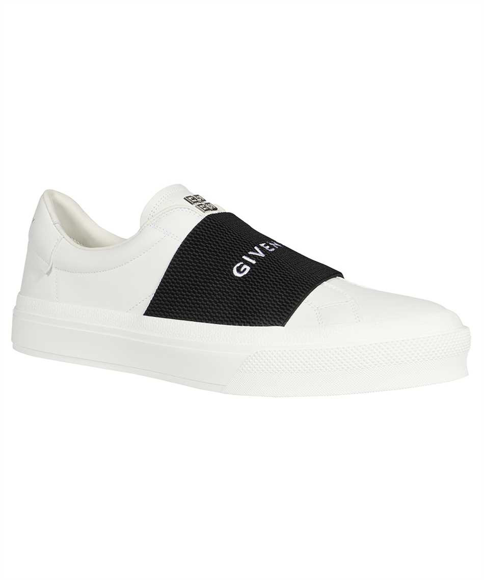 Givenchy men's white webbing sneakers