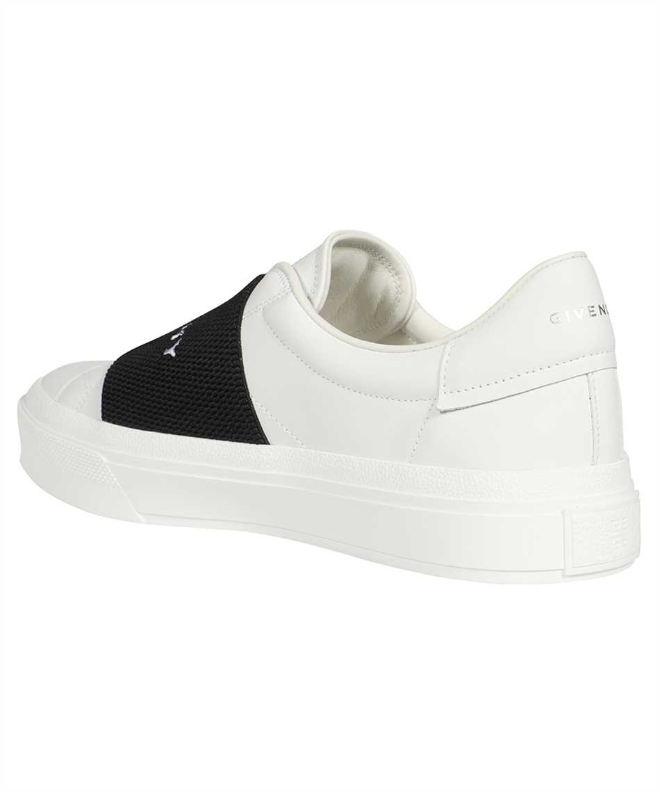 Givenchy men's white webbing sneakers