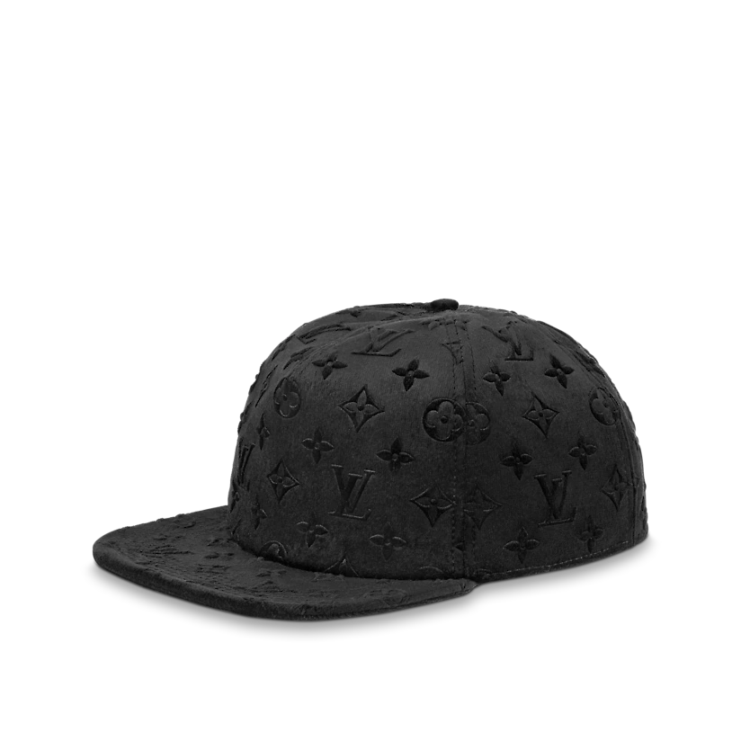 MONOGRAM VELVET CAP (MP3409)