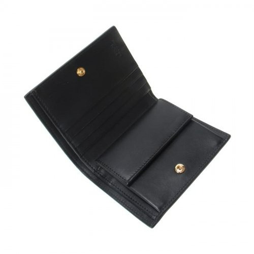 F logo compact wallet 