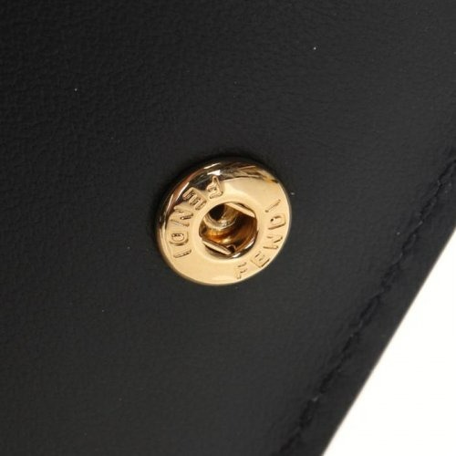 F logo compact wallet 