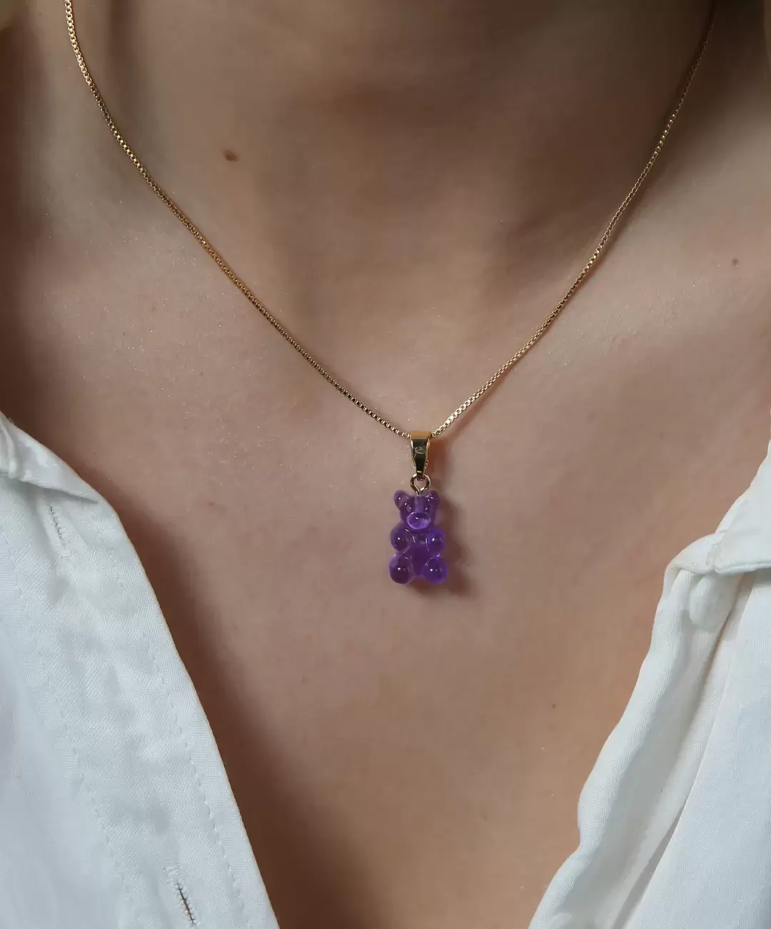 Nostalgia bear - Plum - Classic connector