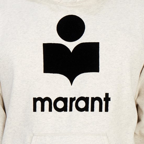 Men's hooded long-sleeved brushed sweatshirt