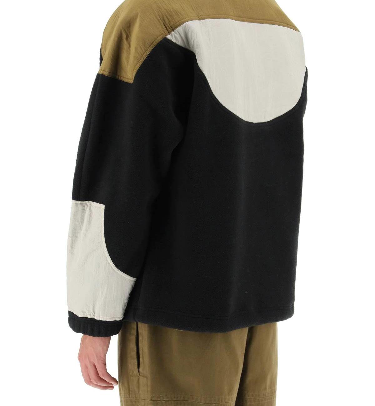 Color block windbreaker