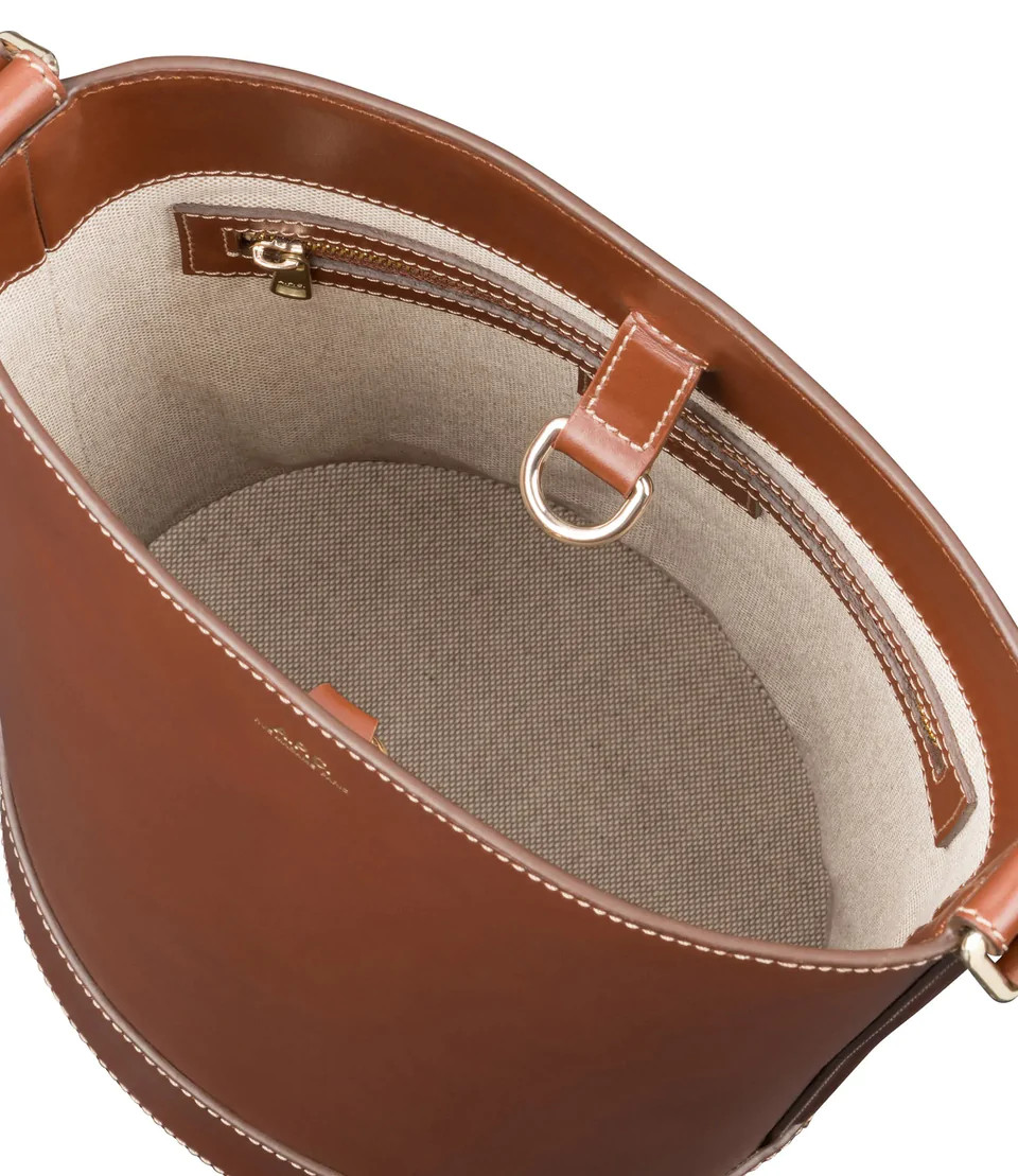 Ambre Seau Bag - Brown