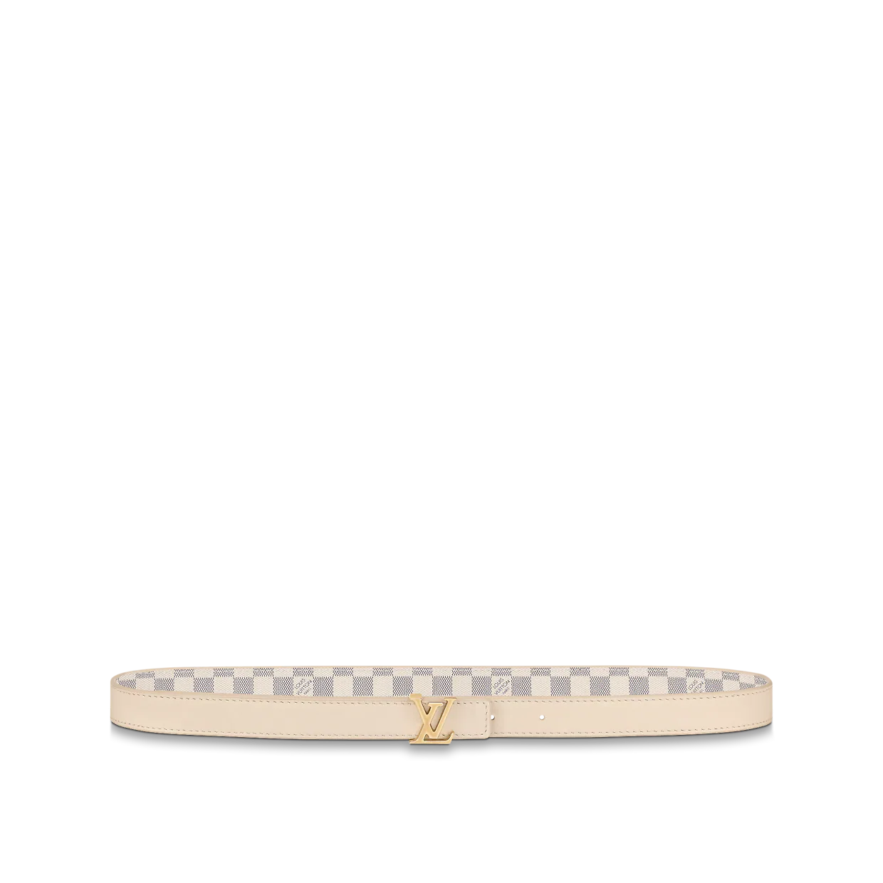 LV ICONIC 20 MM REVERSIBLE BELT DAMIER BLEU