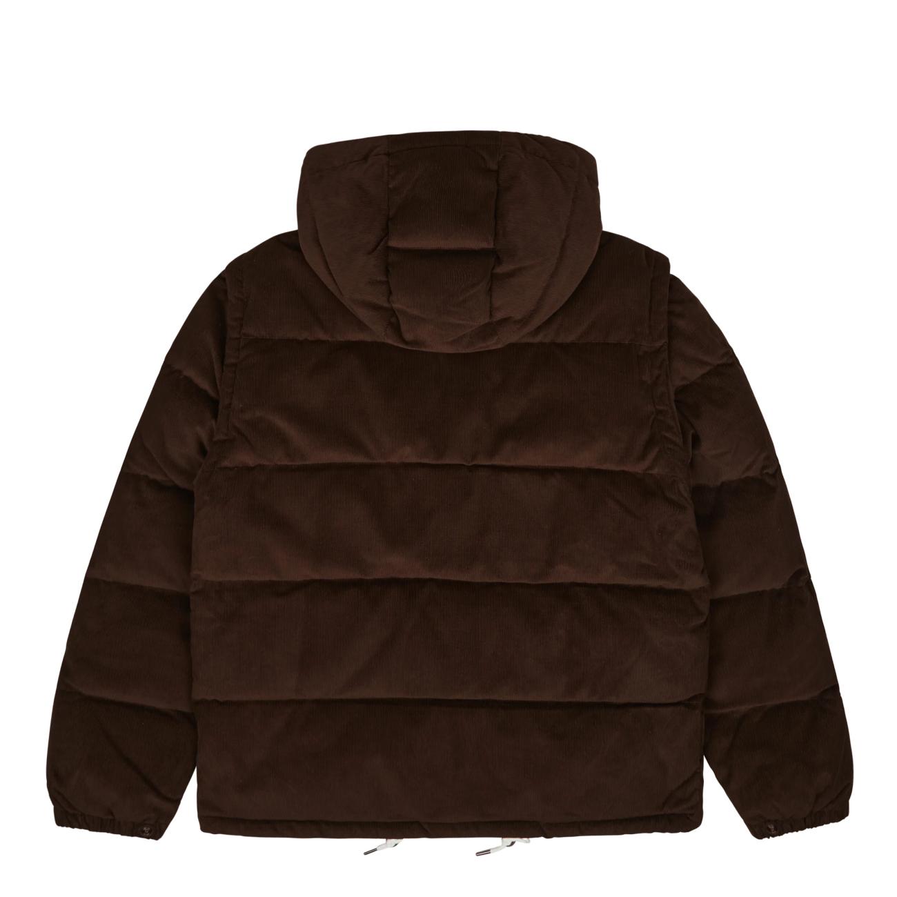 Convertible Corduroy Down Jacket