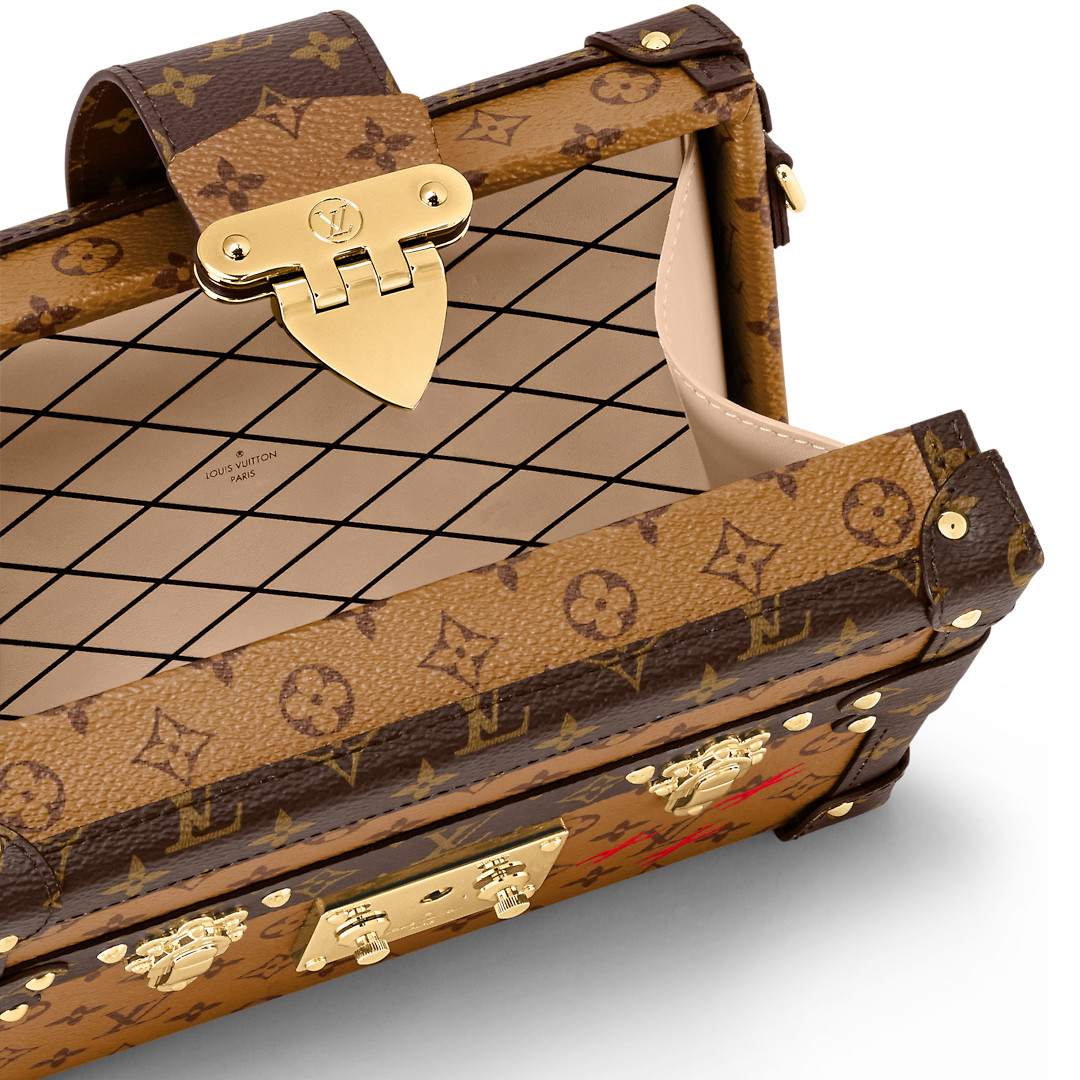 PETITE MALLE MONOGRAM REVERSE CANVAS