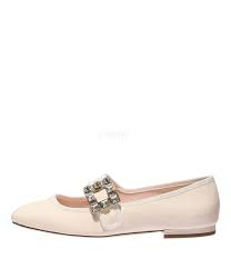 Tre Vivier  Buckle Baby Ballerina Flats