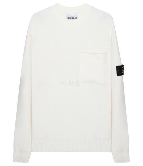 SOFT COTTON WITH MIX FABRIC CREW NECK KNIT 