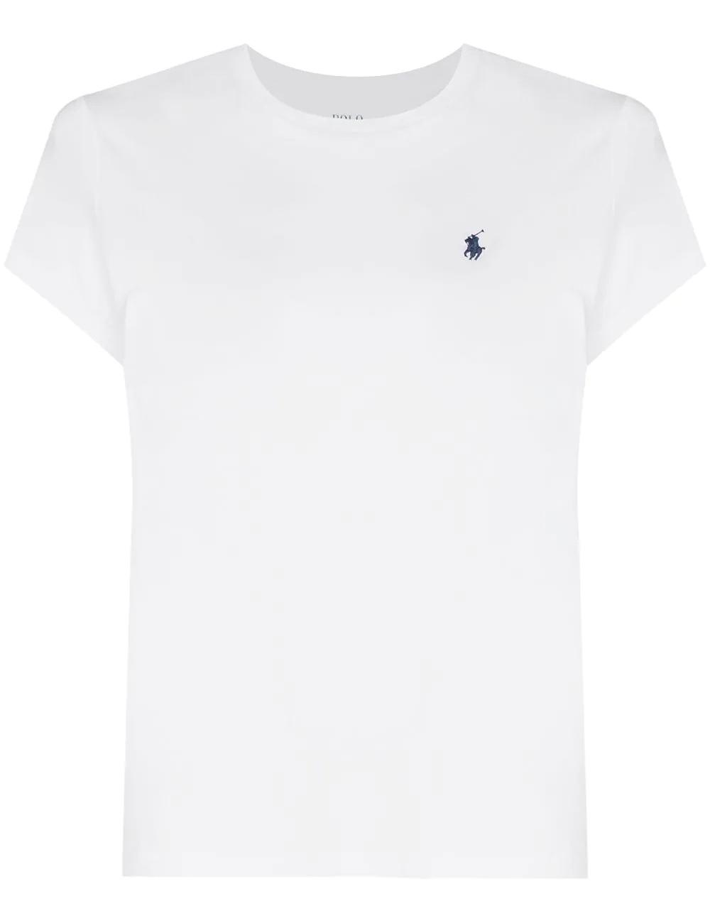 Women's Pony logo embroidered short sleeve tee 