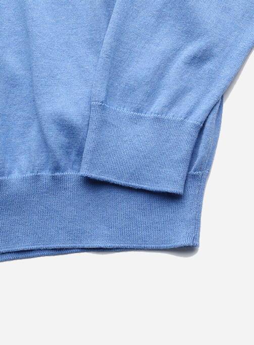 Cotton pony logo knit