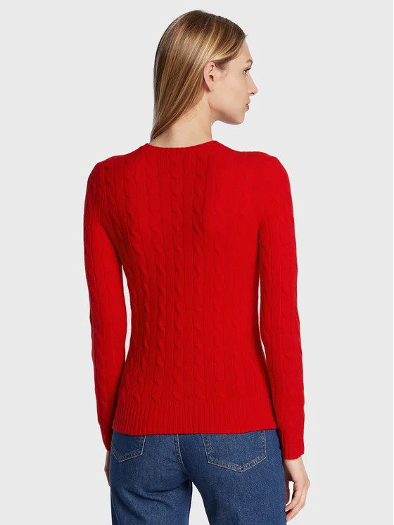 Wool and cashemire sweater with logo