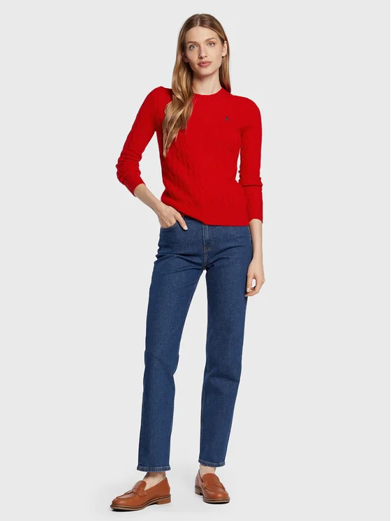 Wool and cashemire sweater with logo