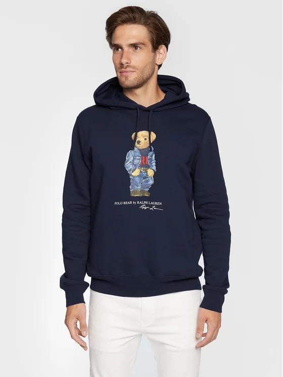 Sweatshirt Dunkelblau Regular Fit