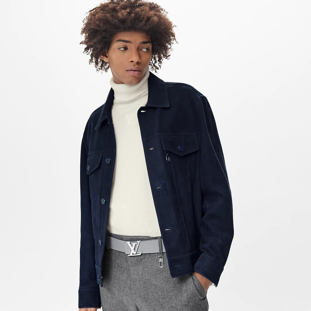 LV INITIALES TAURILLON 40MM REVERSIBLE BELT