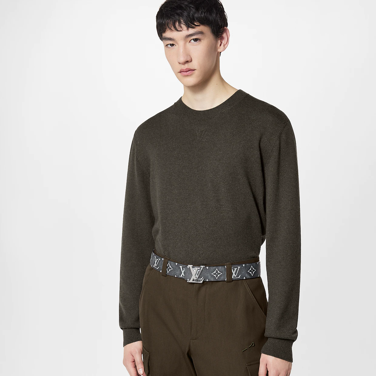 LV INITIALES 40MM REVERSIBLE BELT