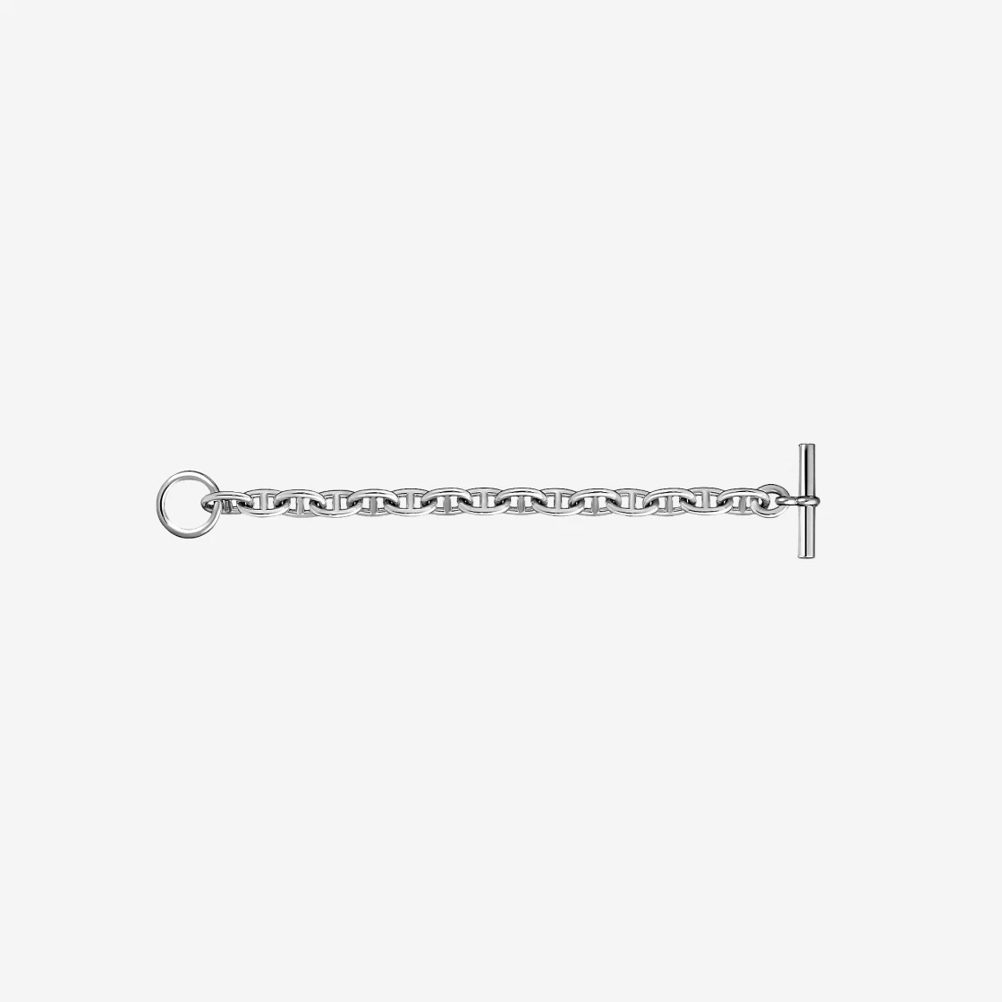  Hermes Medium Chaine D'ancre Bracelet Sterling Silver