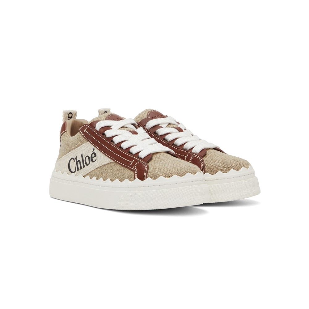Chloé Logo Printed Low-Top Sneakers