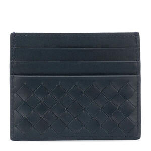 Bottega Veneta Credit Card Case Navy