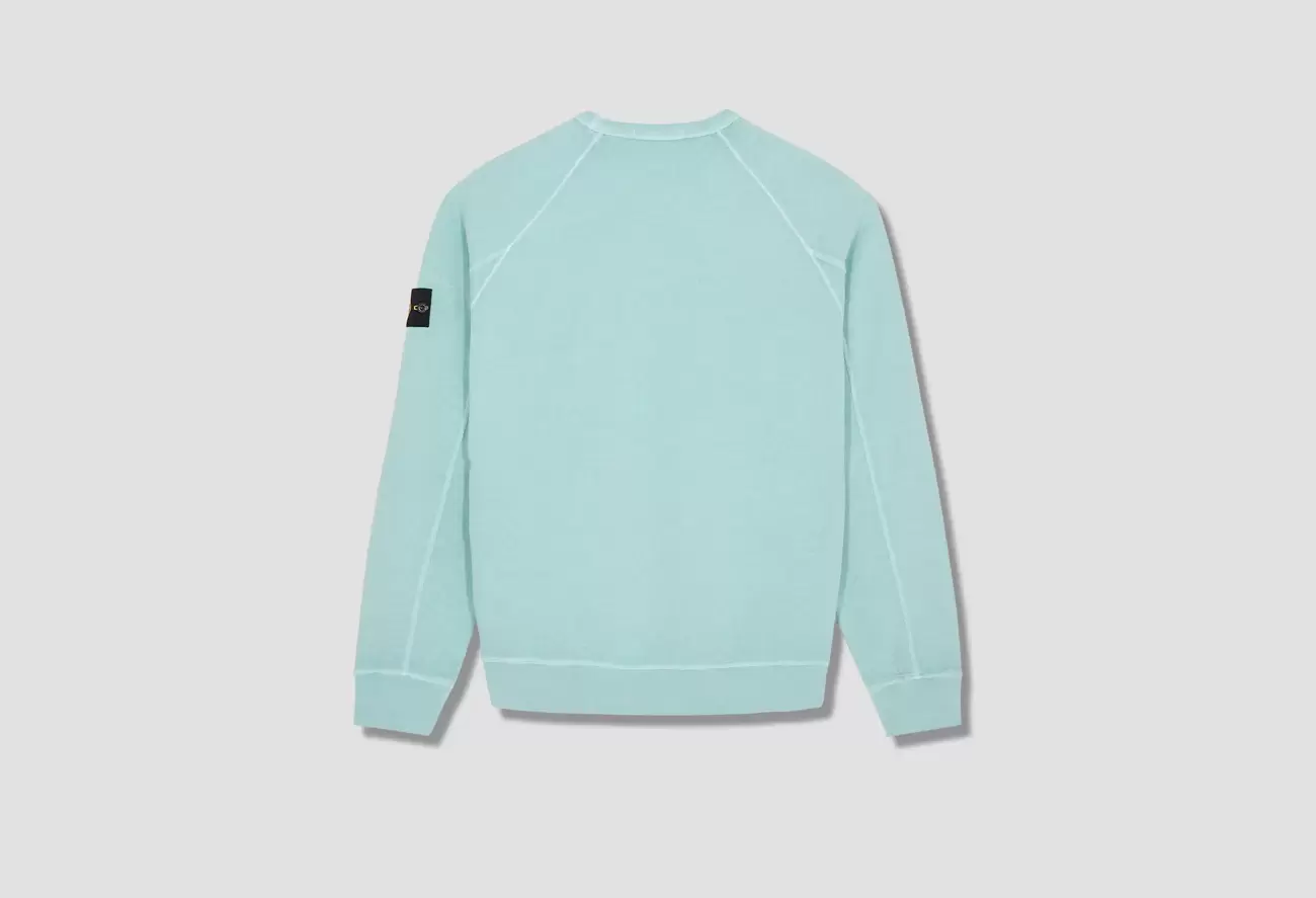 MALFILE' FLEECE GARMENT DYED 'OLD' EFFECT