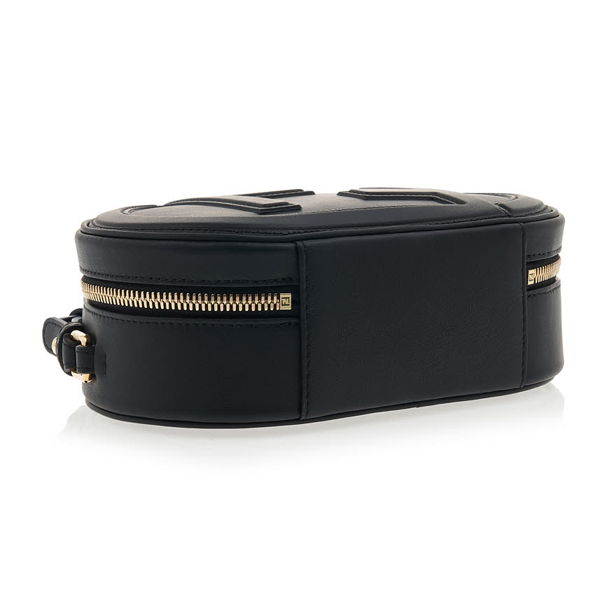 O’Lock Mini Camera Case Black leather mini bag